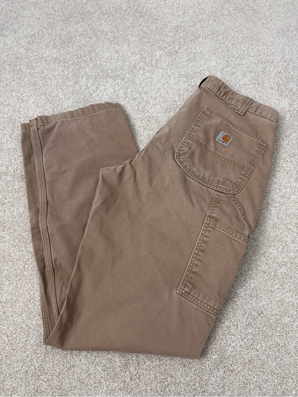 Carhartt Men's Brown Cargo Work Pants